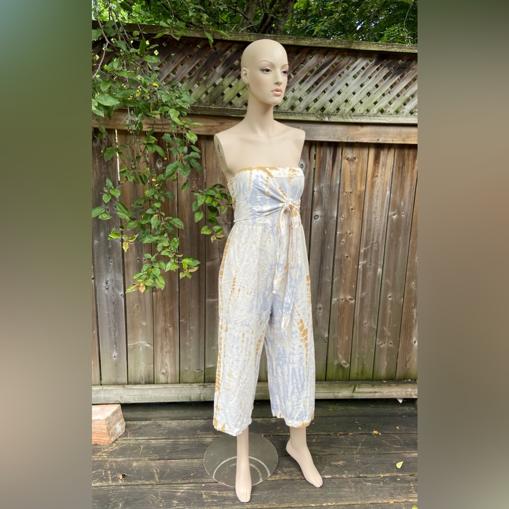 Tie-Dye Tube Top Romper